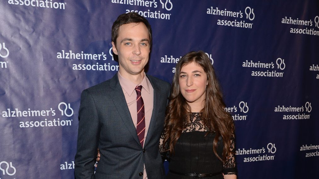 Jim Parsons and Mayim Bialik