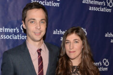 Jim Parsons and Mayim Bialik