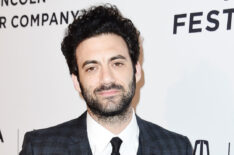 Morgan Spector attends the 'Permission' premiere