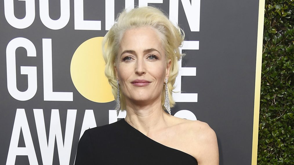 75th Annual Golden Globe Awards - Gillian Anderson
