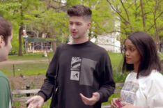 Travis Mills and Rachel Lindsay of 'Ghosted'