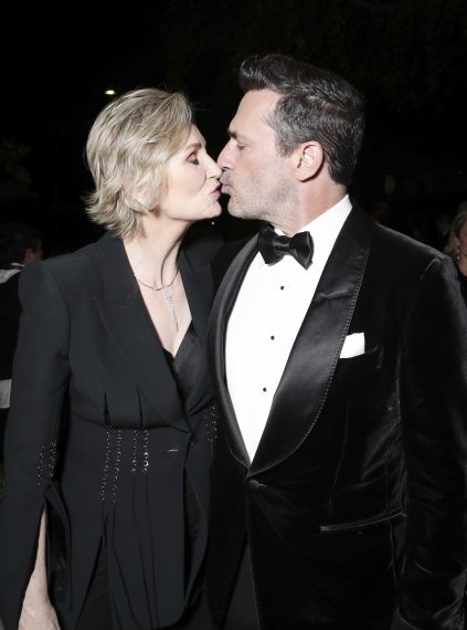 Jane Lynch and Jon Hamm attend the 71st Primetime Emmy Awards and Prime Video After Party