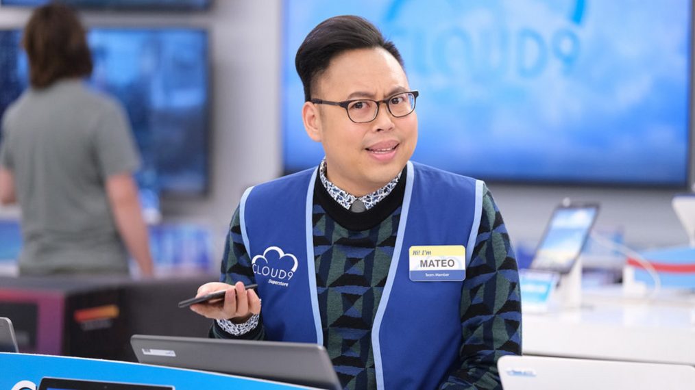 Nico Santos as Mateo in Superstore - Season 4