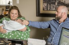 Chrissy Metz as Kate and Chris Sullivan as Toby in This Is Us - Season 4