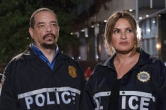 Law & Order: Special Victims Unit - Season 21 - Ice T as Sergeant Fin Tutuola and Mariska Hargitay as Lieutenant Olivia Benson