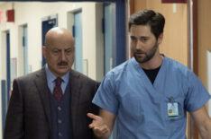 Anupam Kher as Dr. Vijay Kapoor, Ryan Eggold as Dr. Max Goodwin in New Amsterdam - Season 2 - 'Your Turn'