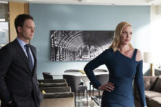 Suits Season 9 Episode 9 – Patrick J. Adams as Mike Ross, Katherine Heigl as Samantha Wheeler
