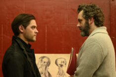 Tom Payne and Michael Sheen in the 'Pilot' series premiere episode of Prodigal Son
