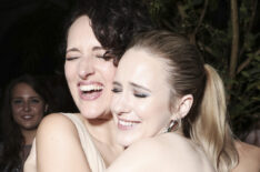 Phoebe Waller-Bridge and Rachel Brosnahan attend the 71st Primetime Emmy Awards