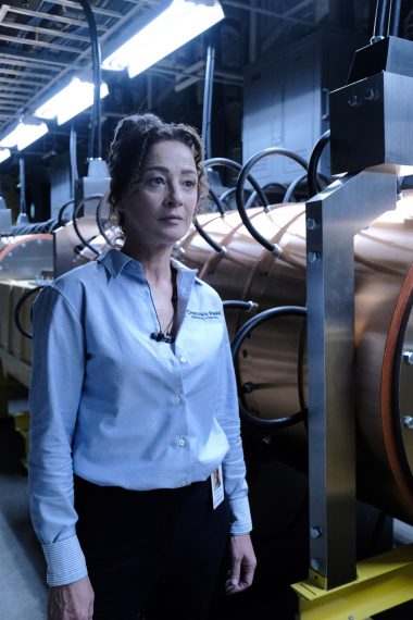 Guest star Moira Kelly in the 'From the Ashes' season premiere episode of The Resident