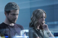 Matt Czuchry and Emily VanCamp in The Resident - 'From the Ashes'