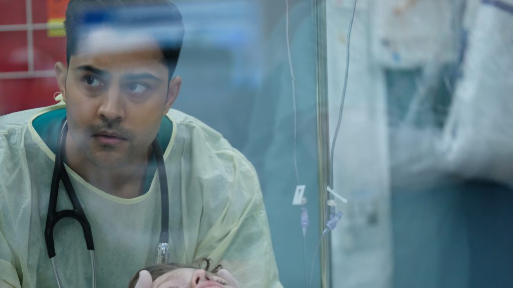 Manish Dayal in the 'From the Ashes' season premiere episode of The Resident