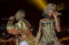 Bryshere Y. Gray and Serayah in the 'What Is Love' season premiere episode of EMPIRE