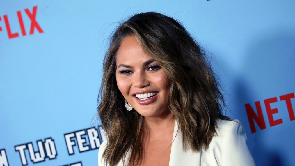 Chrissy Teigen attends the LA premiere of Netflix's 'Between Two Ferns: The Movie'