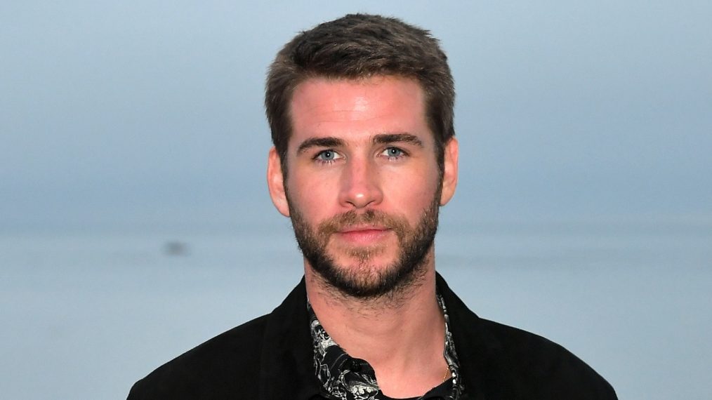 Liam Hemsworth attends the Saint Laurent Mens Spring Summer 20 Show