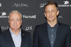 Lorne Michaels and Seth Meyers attend as the premiere of Documentary Now