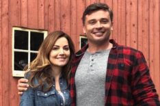 Smallville Reunion - Erica Durance as Lois Lane and Tom Welling as Clark Kent