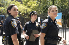 Blue Bloods - 'Behind the Smile' - Lauren Patten as Officer Rachel Witten, Stephanie Kurtzuba as Sergeant McNichols, Vanessa Ray as Eddie Janko