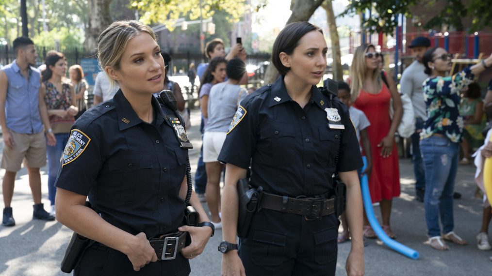 Blue Bloods - 'Behind the Smile' - Vanessa Ray as Eddie Janko, Lauren Patten as Officer Rachel Witten