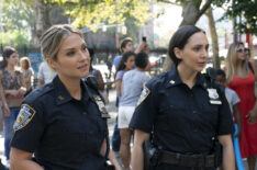 Blue Bloods - 'Behind the Smile' - Vanessa Ray as Eddie Janko, Lauren Patten as Officer Rachel Witten