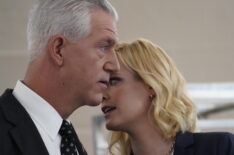 Blue Bloods - 'Behind the Smile' - Greg Jbara as Garrett Moore, Abigail Hawk as Abigail Baker