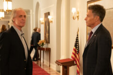 Keith Carradine as Former President Dalton and Tim Daly as Henry McCord in Madam Secretary - 'Daisy'