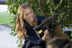 NCIS - Institutionalized - Emily Wickersham as NCIS Special Agent Ellie Bishop with a cute dog