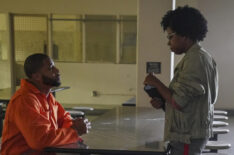 NCIS - 'Institutionalized' - Devale Ellis as Dante Brown, Diona Reasonover as Forensic Scientist Kasie Hines
