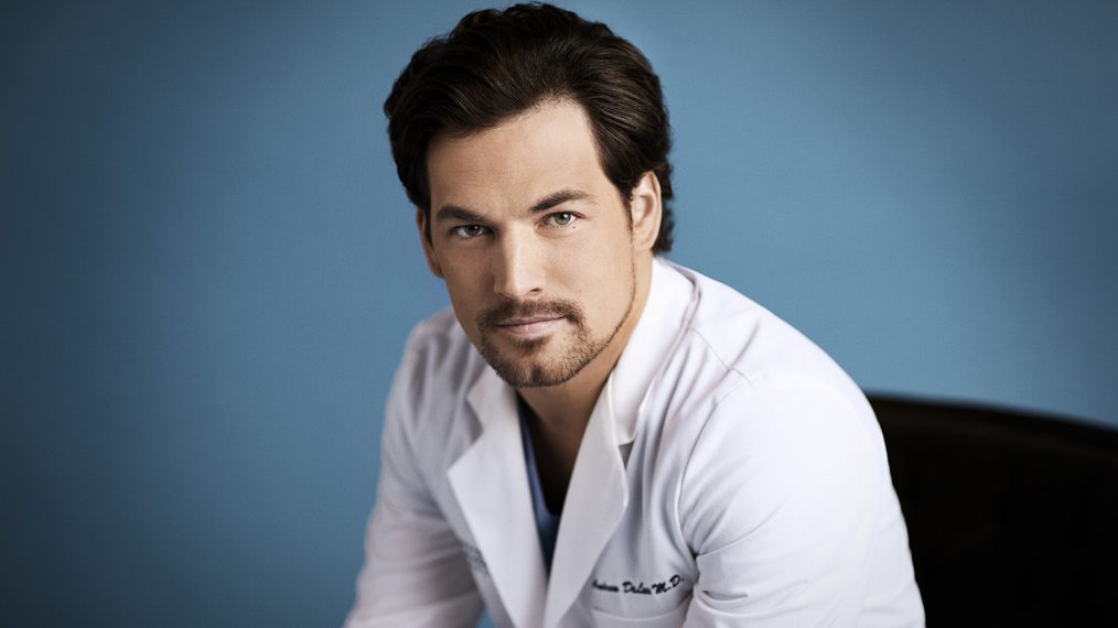 Giacomo Gianniotti as Andrew DeLuca in Grey's Anatomy