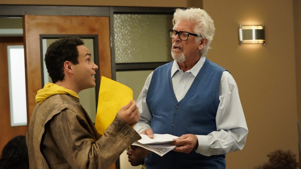 Troy Gentile and Barry Bostwick in The Goldbergs