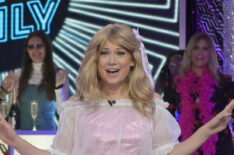 Good Morning America's Ginger Zee as Xanadu's Olivia Newton-John