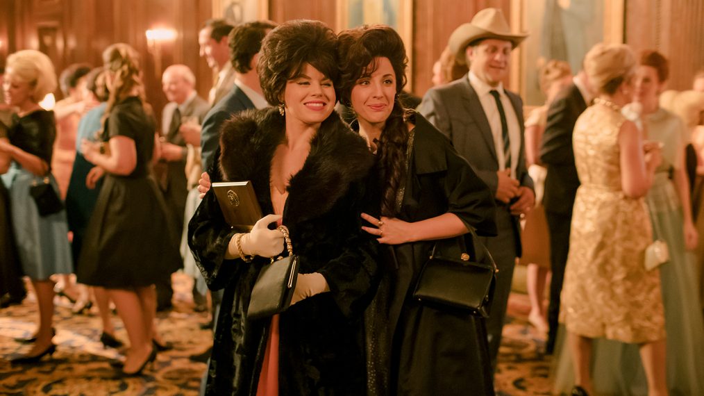 Jessie Mueller as Loretta Lynn and Megan Hilty as Patsy Cline in Patsy And Loretta