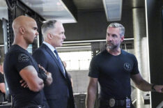 Shemar Moore, Patrick St. Esprit, and Jay Harrington in S.W.A.T