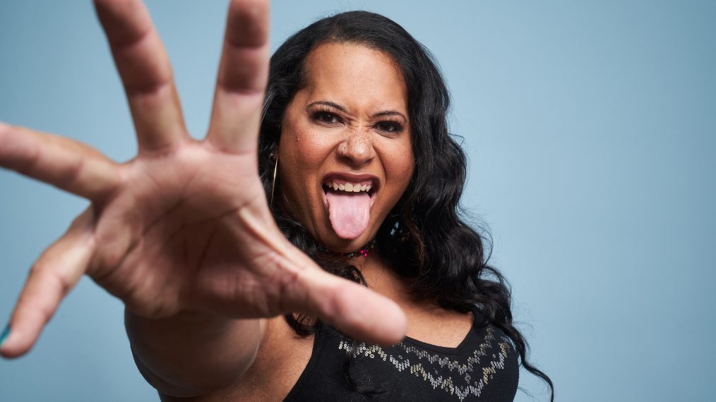 Nyla Rose of All Elite Wrestling poses for a portrait during 2019 New York Comic Con, TV Guide Magazine