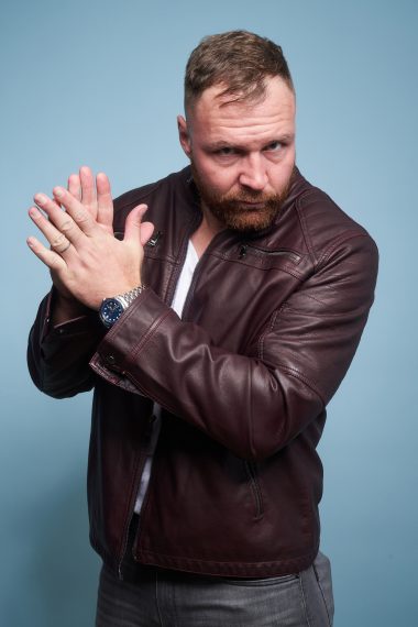 Jon Moxley poses for a portrait during 2019 New York Comic Con