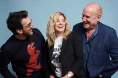 Josh Schwartz, Stephanie Savage and Jeph Loeb of 'Marvel's Runaways'