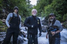 Kayla Sheets, Fred Hurt, and Paul Richardson in Gold Rush: White Water