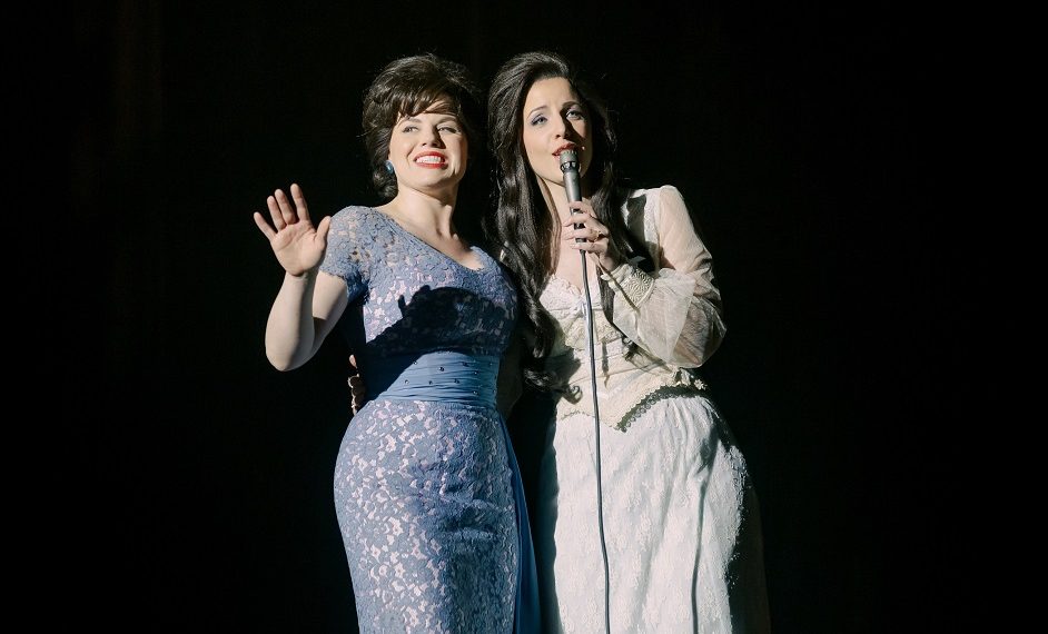 Jessie Mueller as Loretta Lynn and Megan Hilty as Patsy Cline in Patsy And Loretta