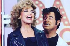 Savannah Guthrie and Carson Daly as Grease's Danny and Sandy