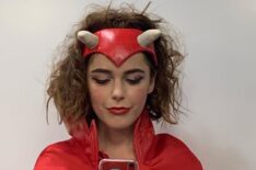 Chilling Adventures of Sabrina's Kiernan Shipka as the devil