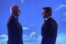Dynasty - Alan Dale as Anders and Grant Show a Blake - 'Guilt Trip To Alaska'