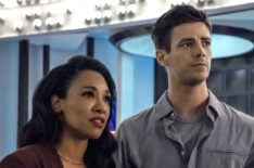 The Flash - Into The Void - Candice Patton as Iris West - Allen and Grant Gustin as Barry Allen