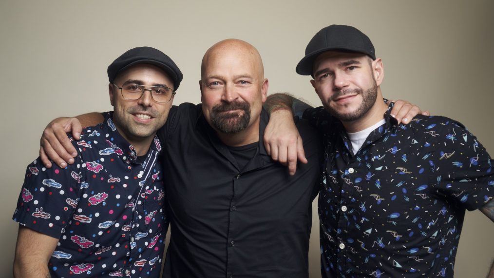 Dave Tango, Jason Hawes and Steve Gonsalves of 'Ghost Nation' at 2019 New York Comic Con