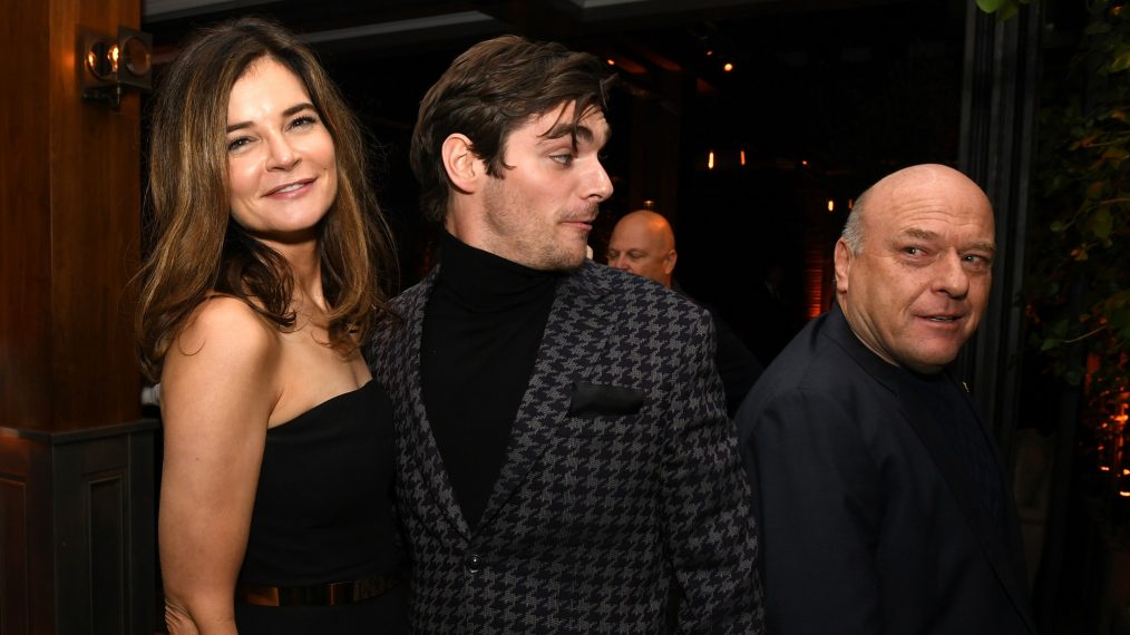 Betsy Brandt, RJ Mitte, and Dean Norris attend the Premiere of Netflix's 'El Camino: A Breaking Bad Movie' After Party