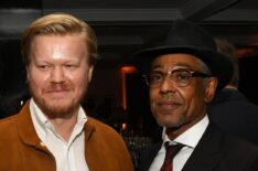 Jesse Plemons and Giancarlo Esposito attend the premiere of Netflix's 'El Camino: A Breaking Bad Movie' after party