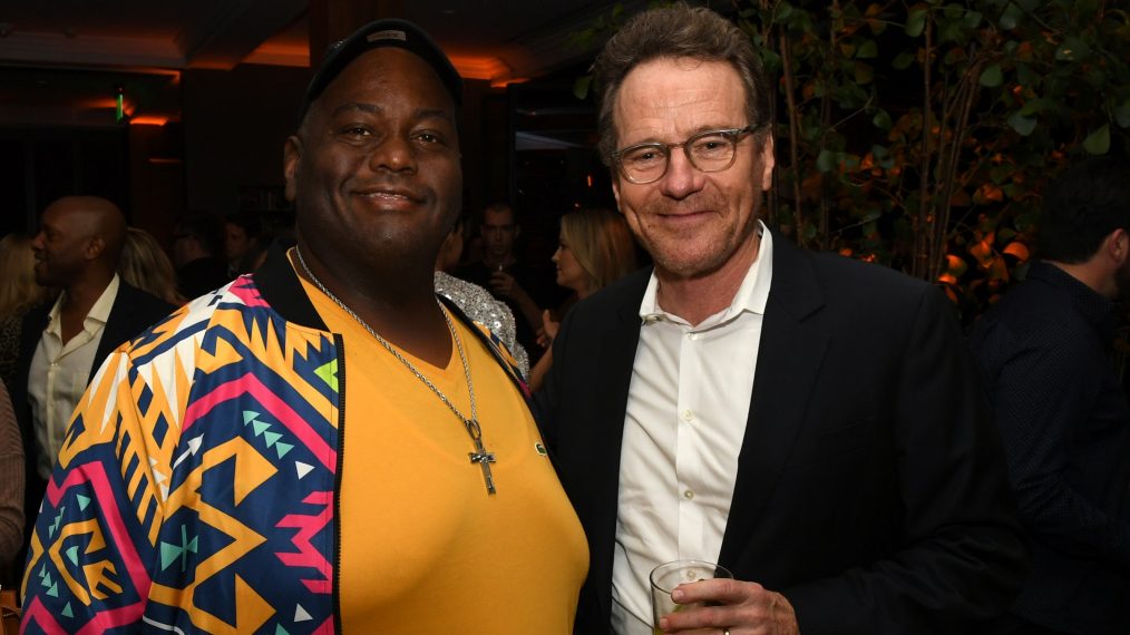 Lavell Crawford and Bryan Cranston attend the Premiere of Netflix's 'El Camino: A Breaking Bad Movie' After Party