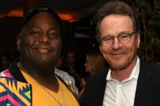 Lavell Crawford and Bryan Cranston attend the Premiere of Netflix's 'El Camino: A Breaking Bad Movie' After Party