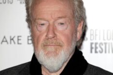Ridley Scott attends the Earthquake Bird world premiere