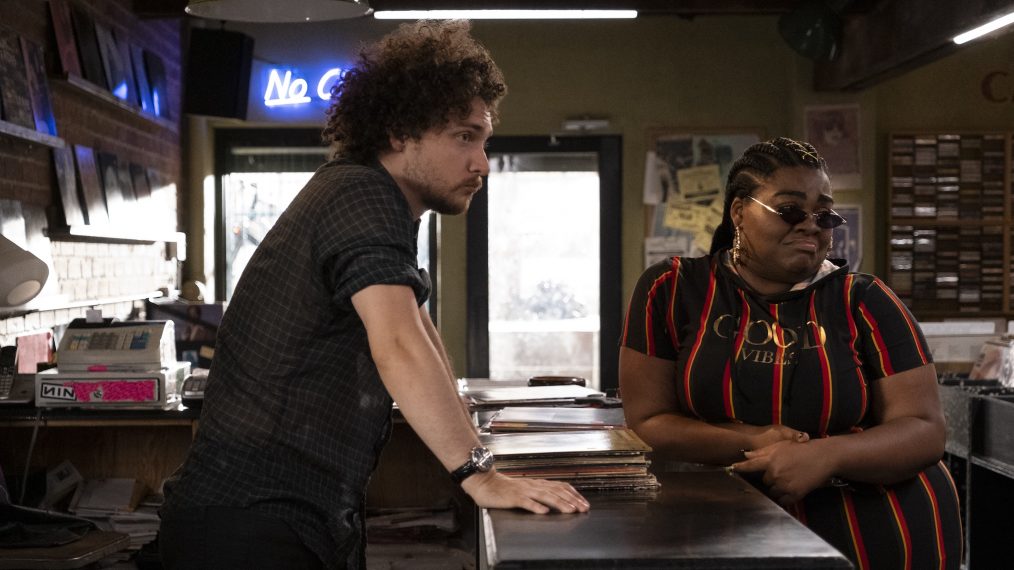 Simon (David H. Holmes) and Cherise (Da'Vine Joy Randolph) in High Fidelity