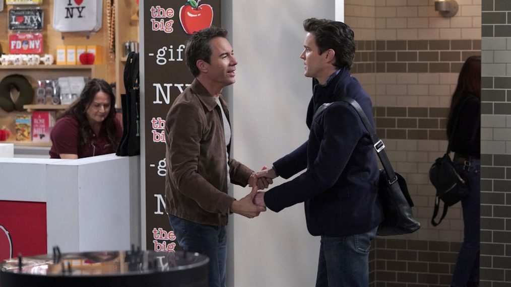 Eric McCormack as Will Truman, Matt Bomer as McCoy Whitman in Will & Grace - Season 2 - 'Jack's Big Gay Wedding'